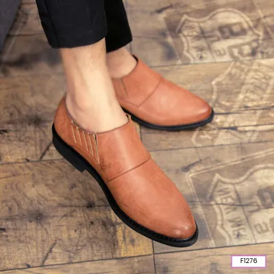 Black Emblem Formal Shoes